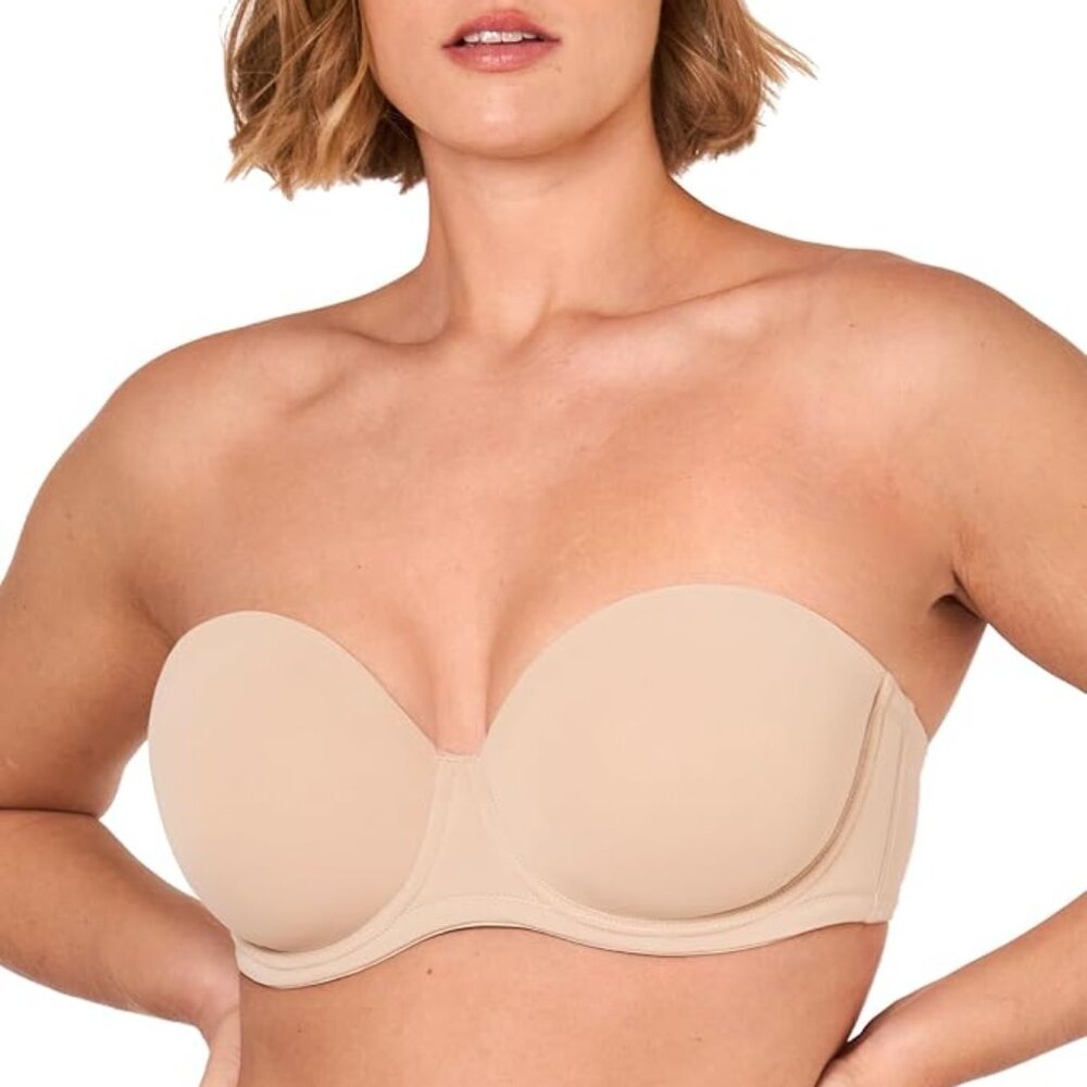 Delimira Strapless Bra Nude 38H